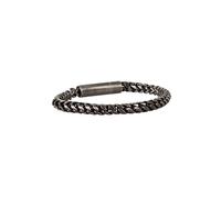 etNox - Antique Woven - Bracelet - black - S - Stainless Steel S