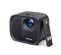 ETOE E3 Pro Mini Projector 4K, Android TV 11.0, Netflix Licensed, 600 ANSI Lumens, 150", Autofocus and Auto Keystone Correction, 2x10W Speakers, Dolby Audio, HDR 10+, Chromecast Built-in