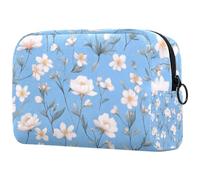 etoenbrc Black Spider Red Makeup Bag Travel Bag Reusable Makeup Pouch Cosmetic Bag Large Toiletry Bag for Teen Girls Women 7.3x3x5.1in, Multicolor 9, One Size