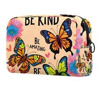 etoenbrc Happy Halloween Castle Makeup Bag Travel Bag Reusable Makeup Pouch Cosmetic Bag Large Toiletry Bag for Teen Girls Women 7.3x3x5.1in, Multicolor 6, One Size