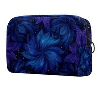 etoenbrc Happy Halloween Castle Makeup Bag Travel Bag Reusable Makeup Pouch Cosmetic Bag Large Toiletry Bag for Teen Girls Women 7.3x3x5.1in, Multicolor 10, One Size