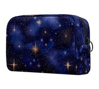 etoenbrc Happy Halloween Castle Makeup Bag Travel Bag Reusable Makeup Pouch Cosmetic Bag Large Toiletry Bag for Teen Girls Women 7.3x3x5.1in, Multicolor 5, One Size