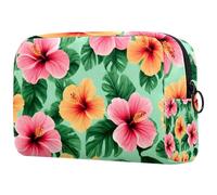 etoenbrc Lovely Corgis Bones Pattern Makeup Bag Travel Bag Reusable Makeup Pouch Cosmetic Bag Large Toiletry Bag for Teen Girls Women 7.3x3x5.1in, Multicolor 3, One Size