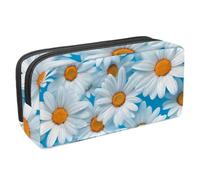 etoenbrc Pencil Case, Blue Flesh Magritte Pencil Pouch with Zipper, Waterproof Pen Bag Office Supplies Stationery Organizer for Teens Girls Adults Student