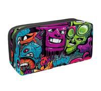 etoenbrc Pencil Case, Funny Dental Scribble Pencil Pouch with Zipper, Waterproof Pen Bag Office Supplies Stationery Organizer for Teens Girls Adults Student