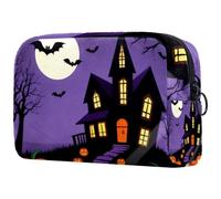 etoenbrc Purple Growing Butterflies Makeup Bag Travel Bag Reusable Makeup Pouch Cosmetic Bag Large Toiletry Bag for Teen Girls Women 7.3x3x5.1in, Multicolor 9, One Size