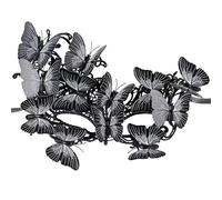 ETOFETE Butterfly Halloween Half Masquerade Mask - Carnival Venetian Mardi Gras Prom Ball Costume Eye Mask for Women 20s Accessories