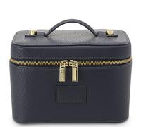 ETOILE - Mini Vanity Case Navy - Stylish Travel Makeup Bag Organizer With Removable Dividers