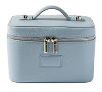 ETOILE - Mini Vanity Case Stylish Travel Makeup Bag Organizer With Removable Dividers, Robin Blue, Mini Cosmetic Travel Case