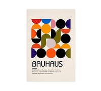 ETOMEY Bauhaus 1919 Canvas Poster Wall Art Decor Print Picture Paintings for Living Room Bedroom Decoration Unframe-style 16x24inch(40x60cm)