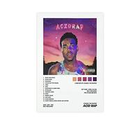 ETOMEY Hip Hop Rap Art Chance The Rapper Music Cover Acid Rap Poster 1 Canvas Poster Bedroom Decor Sports Landscape Office Room Decor Gift Unframe-style 08x12inch(20x30cm)