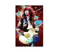 ETOMEY Jimmy Page Is One of Rolling Stone Magazine's 100 Greatest Big Guitarists 6 Canvas Poster Bedroom Decor Sports Landscape Office Room Decor Gift Unframe-style 12x18inch(30x45cm)