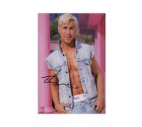ETOMEY Movie Actor -Ryan Gosling-Barbie Canvas Poster Bedroom Decor Sports Landscape Office Room Decor Gift Unframe-style 12x18inch(30x45cm)
