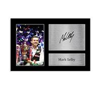 ETOMEY Poster Signed by Mark Selby Snooker Canvas Poster Wall Art Decor Print Picture Paintings for Living Room Bedroom Decoration Unframe-style 12x18inch(30x45cm)