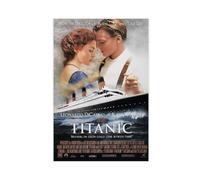 ETOMEY Titanic Movie Poster Print Canvas Poster Bedroom Decor Sports Landscape Office Room Decor Gift Unframe-style 12x18inch(30x45cm)