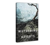 ETOMEY Wuthering Heights - Book Cover Poster Canvas Poster Wall Art Decor Print Picture Paintings for Living Room Bedroom Decoration Frame-style 16x24inch(40x60cm)