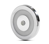 Etomvoop 12/24V Campervan LED Ceiling Light Large 106mm Car Interior Light Touch Switch Dimmable Round LED Spot Reading Lights for RV Motorhome Camper Travel Trailer Boat (4000K Natural White)