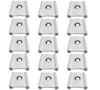 Etomvoop 15Pcs Awning Rail Piping 8mm&8mm Kader Awning Hooks Camping Hanger Eyelets for for T4 T5 T6 Campervan, Motorhome, Camping,Tent