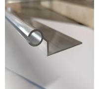 Etomvoop 6Pcs 55cm Caravan Awning Rail C Channel Strips for T4 T5 T6 Campervan Motorhomes Universal set for all Campers or Caravans