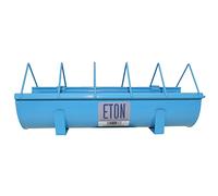Eton Cottage Garden Chicken Trough Feeder, 30 cm, Blue