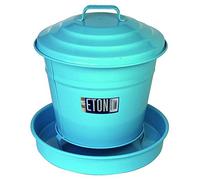 Eton Cottage Garden Covered Feeder - Blue