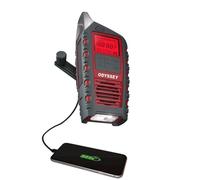 Eton Odyssey Hand Crank NOAA Weather Radio, All Band Emergency Radio, AM/FM Shortwave Storm Radio, Bluetooth, Phone Charger, RDS, Solar, Multi-Function Flashlight, Camping, Hiking