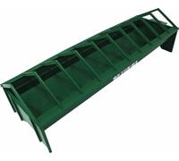 Eton Poultry Plastic Chicken Trough Feeder, 50 cm Large