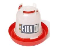 Eton Tusk Plastic Drinker - Available in 3 sizes for chickens and avaries (6L)