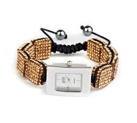 Eton Women's Quartz Watch with Mother of Pearl Dial Analogue Display and Gold Bracelet 3020L-GD