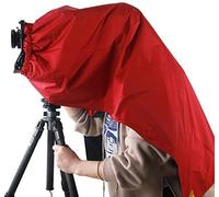 eTone Red Black Professional Focusing Hood Dark Cloth for 4x5 Large Format Camera Warpping Protection (red&black)