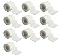 ETOPARS 10 Rolls Self Adhesive Cohesive Wrap Bandages Strong Elastic First Aid Tape Adherent White for Wrist Ankle Sport 2 Inch X 5 Yards