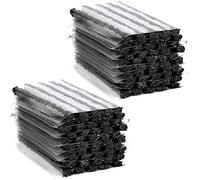 ETOPARS 100 Pcs Emergency Tubeless Tire Puncture Repair Strip Strings Kit Plug Rubber Tool Recovery Car Motorcycle Bike Black 100mm x 6mm