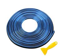 ETOPARS 10M 32.8ft Car Trim Interior Strips Blue Automotive Gap Fillers Moulding Line Decorative Filler Flexible Edge Strip Dashboard
