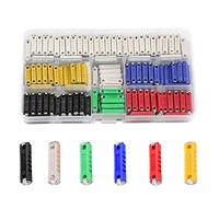 ETOPARS 200Pcs Continental Fuses Torpedo Ceramic Fuse Car Automotive Fuses Replacement Kit 5A 8A 16A 20A 25A 30A for Bullet Classic Car Old Style