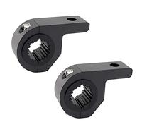 ETOPARS 2Pcs 25-30mm Car Work Light Bracket Truck Off Road Work Light Tube Clamp Mounting Bracket Bar Bumper Tube Lamp Holder Mount Spotlights Fog Light Driving Light