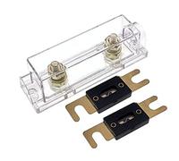 ETOPARS 40A Plated ANL Fuse Holder Auto Stud Fuses 40A AMP Gold Blade Fuse Car Audio Automotive Protect Safety Fit 0 2 4 Gauge Wire