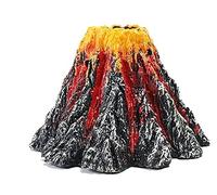 ETOPARS Aquarium Volcano Ornament, Air Bubbler Stone, Air Stone Bubbler Volcano Ornament, Air Stone Bubbler