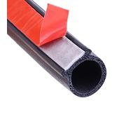 ETOPARS Car Door Seal Strip 4 Meter Waterproof Window Weather Strip Universal Car Door Rubber Seal Self Adhesive Weatherstrip Door Protector Small D 10mm x 8mm