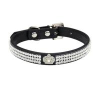 ETOPARS Diamond Crown Pet Collar, Rhinestone Dog Collares Cute Sparkling Crystal Diamond Collar for Small Dogs Boys Puppy Kitten