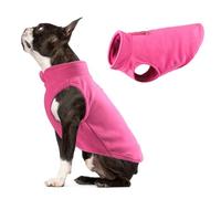 ETOPARS Fleece Dogs Jackets, Outfits Vest for Small Medium Large Dogs Doggie, Dog Sweatshirt Elasticity Fabric Comfortable for the Animal and Easy to Wear (Pink, S)
