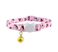 ETOPARS Kitten Collar With Bell Pendant, Polyester Cartoon Collars Suitable for Puppies Cats and Kittens, Colorful Summer Fruit Style Adjustable Pet Collar