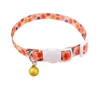 ETOPARS Kitten Collar With Bell Pendant, Polyester Cartoon Collars Suitable for Puppies Cats and Kittens, Colorful Summer Fruit Style Adjustable Pet Collar