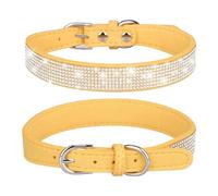 ETOPARS Rhinestone Dog Collar, Crystal Diamond Pet Collares, Cute Dazzling Rhinestone Collar for Small & Medium Dogs and Puppy Kitten