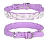 ETOPARS Rhinestone Dog Collar, Crystal Diamond Pet Collares, Cute Dazzling Rhinestone Collar for Small & Medium Dogs and Puppy Kitten