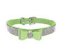 ETOPARS Rhinestone Dog Collar, Cute Dazzling Dog Rhinestone Collar, Crystal Diamond Pet Dog Cat Collar, Pet Collars with Rhinestones, Dog Collar Harness for Small & Medium Dogs