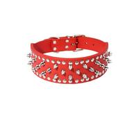 ETOPARS Rivet Anti Bite Nail Collar for Dog, Spiked Pet Collars with Rivets Studded Punk Style, Necklace for Large and Medium-Sized Dogs