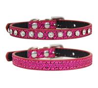 ETOPARS Sparkling Claw Diamond Cat Collar, 2 Ps Collares Adjustable Puppy Necklace, Soft Rhinestone Collar Suitable for Small Dogs and Cats