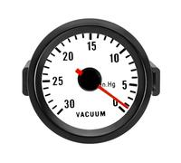 ETOPARS Universal Car Auto Vacuum Gauge 2inch 52mm Vehicle Vacuum Boost Gauge Meter Vacuum Pointer Gauge Meter Indicator Boost Gauge Instruments Blue Light Display