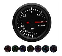 ETOPARS Universal Car Vehicle 2inch 52mm Pointer Turbo Boost Gauge Meter Kit Bar 7 Color LED Light Pointer Indicator Dail