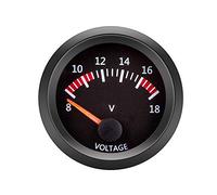 ETOPARS Universal Car Vehicle 52mm Pointer Volt Voltage Gauge Meter Kit White LED Light Pointer Indicator Dail Electronic